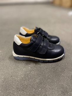 Angulus sneakers med justerbar velcrolukning - Navy